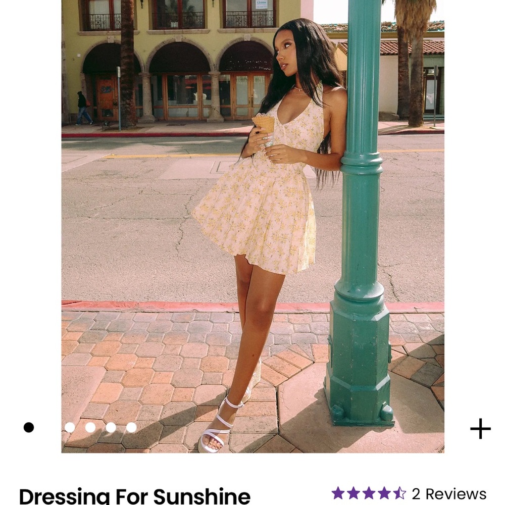 Windsor Pink Sequin Embellished Mini Sundress
